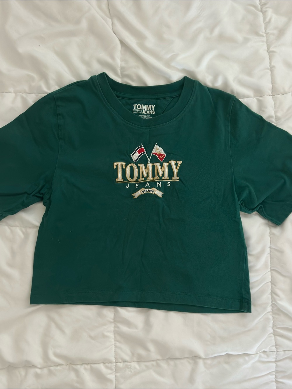 Tommy Hilfiger Forest Green Logo Tee